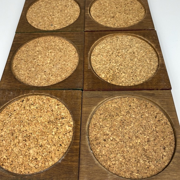 Gail Craft Wood Books 6 Coasters Vintage - Picture 9 of 10